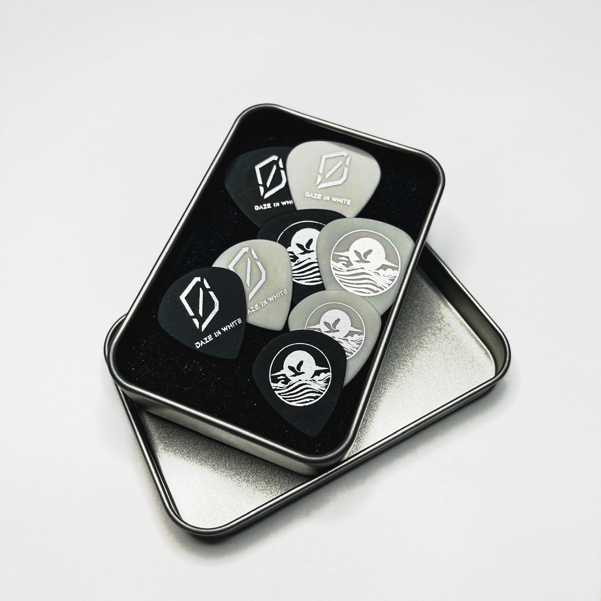 Daze in White Pick Pack|結他撥片套裝|Custom Dunlop "Tortex" Picks